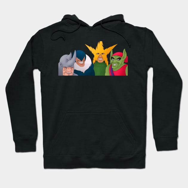 Me and the Boys Hoodie by lightbulbmcoc